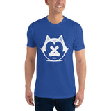 Defaced on Royal Blue T-shirt