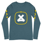 Standard on Teal Unisex Long Sleeve T-shirt